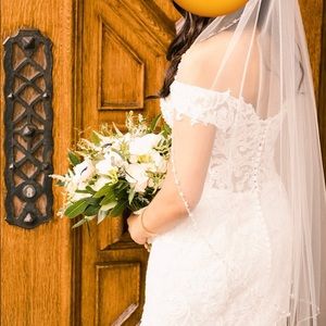 Wedding Veil With Swarovski Rhinestones